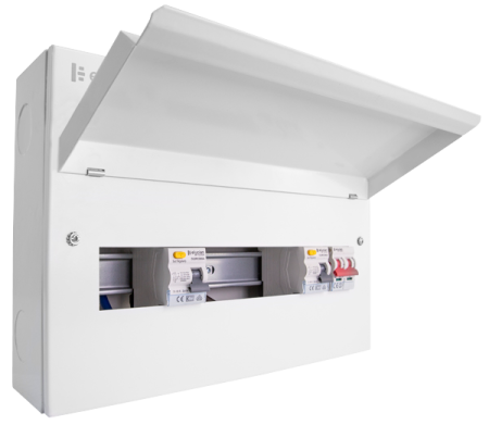 Click Elucian 16 Way Dual RCD Split Load Consumer Unit | CUEB16MSRCD10