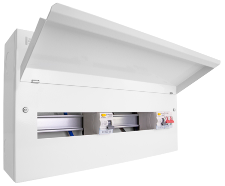 Click Elucian 22 Way Dual RCD Split Load Consumer Unit | CUEB22MSRCD16