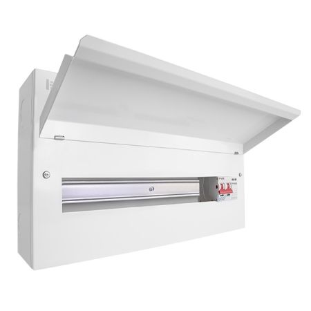 Click Elucian 100A Main Switch 22 Way SPD Consumer Unit | CUEB22MSSP19