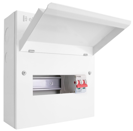 Click Elucian 8 Way 100a Main Switch Consumer Unit | CUEB8MS6
