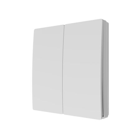 Culina Konect 2 Gang Kinetic Push Switch Matt White Ip42 Cul-40033