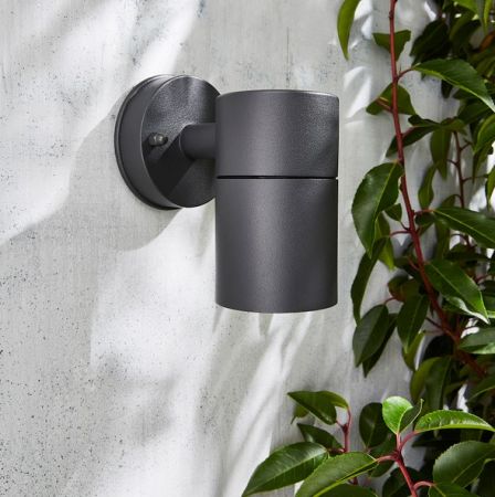 Forum Coast CZ-37501-ANTH Arbo Carbon GU10 Fibre Single Down Wall Light