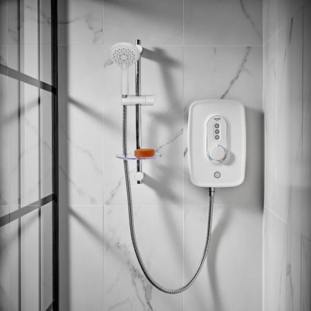 Triton Showers Danzi 10.5kW Electric Shower White | ARDANZ10W