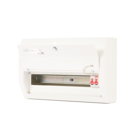Contactum Defender 16 Way Metal Consumer Unit 100A Main Switch | DD161MS