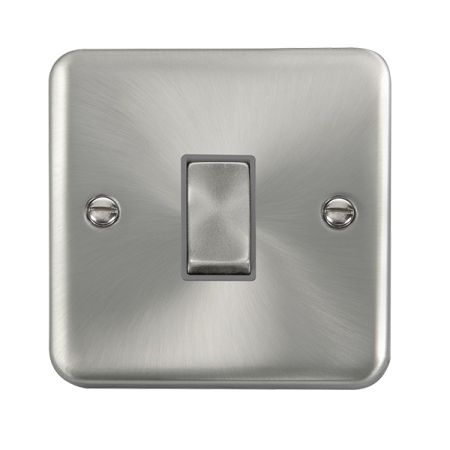 Click Deco Plus Satin Chrome Intermediate Switch | DPSC425GY