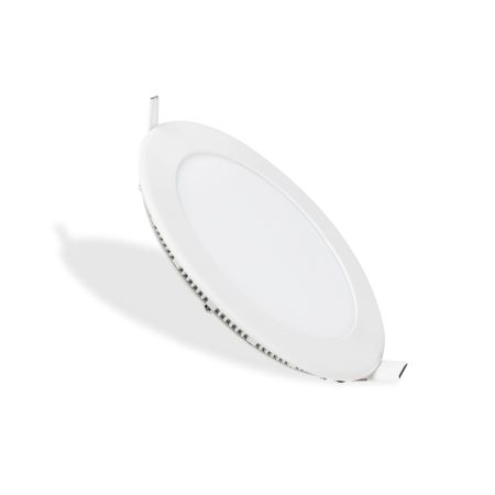 Ener-j 6w Recessed Round Led Mini Panel 120mm Diameter 4000k | E305