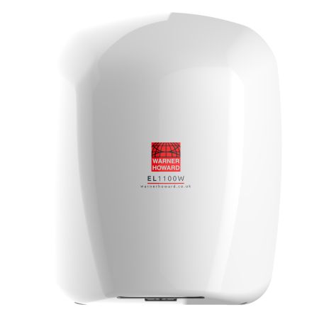 Warner Howard EL1100W High Speed Low Energy Hand Dryer White