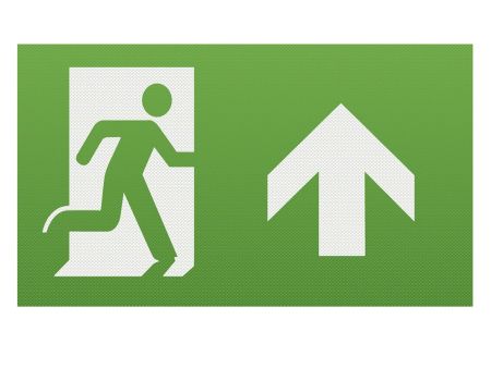 MLA Running Man Legend Upward Facing Arrow