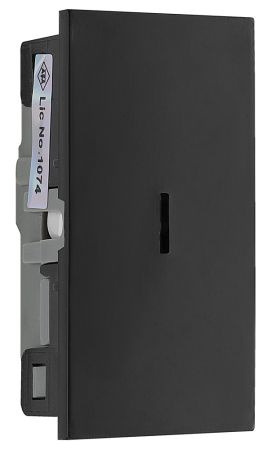 BG EMSW30KYB Black 20A 2 Pole 1 Module Euro Module Key Switch