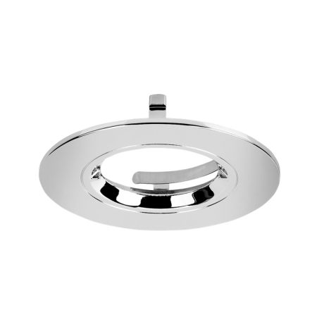 Aurora EFD PRO 90mm Fixed Aluminium Downlight Bezel Polished Chrome | EN-BZ91PC