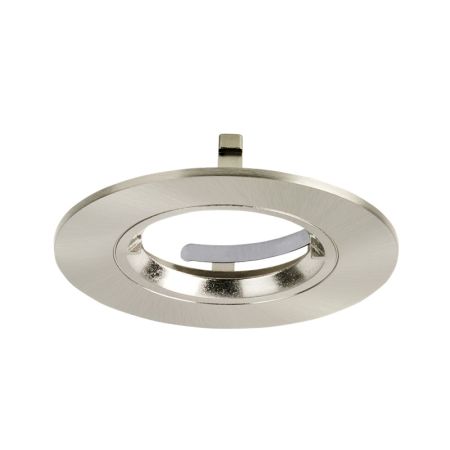 Aurora EFD PRO 90mm Fixed Aluminium Downlight Bezel Satin Nickel | EN-BZ91SN