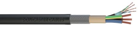 Doncaster Cables EV-Ultra 3 Core 6mm² Power & Cat 5 SWA Cable For Electric Vehicle Charging Points (Priced Per Mtr)