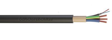 Doncaster Cables EV-Ultra 3-Core 6.0mm Tuff Power & Cat5e Cable For Electric Vehicle Charging Points (Priced Per Mtr)