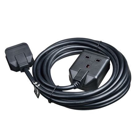 Masterplug Permaplug 1 Socket Heavy Duty 5M Extension Lead | EXS1315B