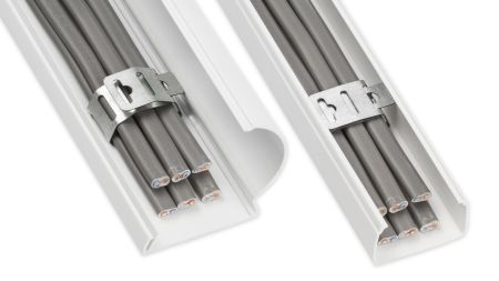 D-Line Safe-D F-Clip40 for 38mm+ Trunking - PACK OF 50 | SAFEDFCLIP40/50