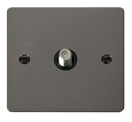 Click Define Black Nickel Non-Isolated Satellite Point | FPBN156BK
