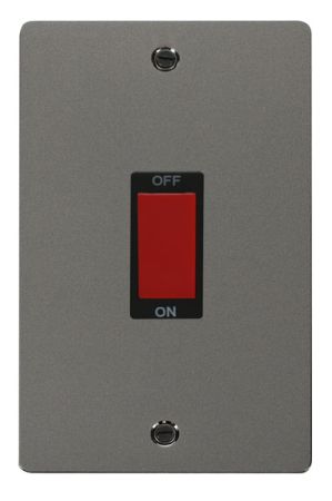 Click Define Black Nickel 2G 45A Cooker Switch | FPBN202BK