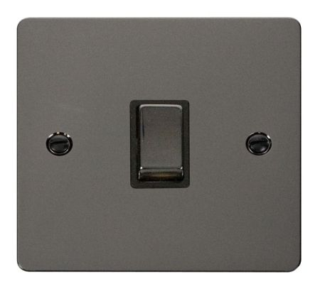 Click Define Black Nickel 20A Double Pole Switch | FPBN722BK