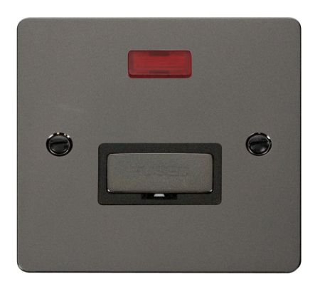 Click Define Black Nickel Unswitched Fused Spur + Neon | FPBN753BK