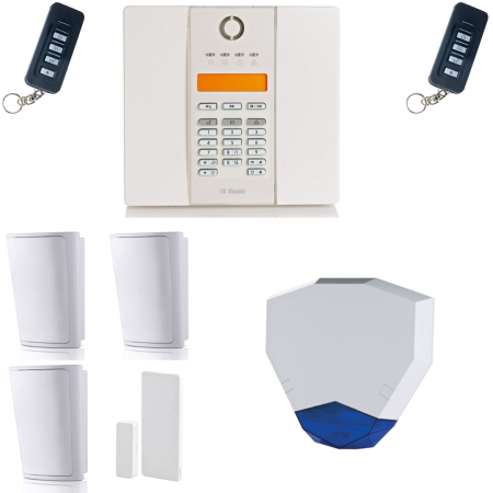 Visonic PowerMaster GTX Compact Wireless Alarm & Hexagon Siren | Alert Electrical