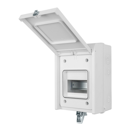 Elucian 5 Way IP65 Unpopulated Metal Garage Unit | GUEB5IP65