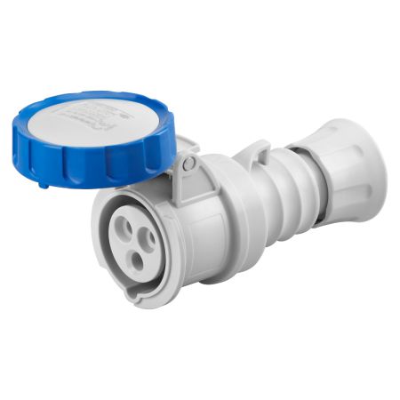 Gewiss GW62026H 16A 2P+E (3 Pin) 230v IP67 Industrial Connector