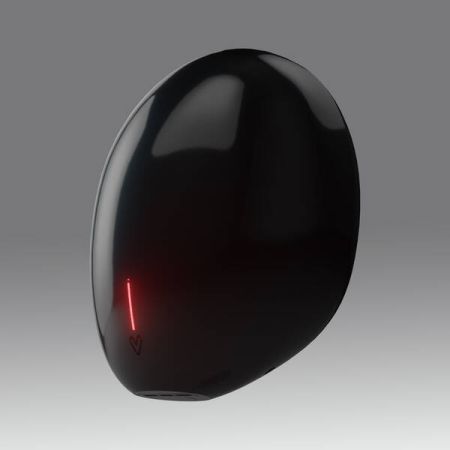 Everything Hand Dryers Pebble Plug & Play Hand Dryer Black (iHEPA filter included) | EHDPPB003