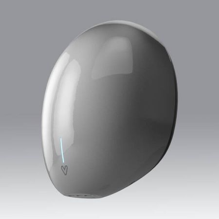 Everything Hand Dryers Pebble Plug & Play Hand Dryer Silver (iHEPA filter included) | EHDPPS002
