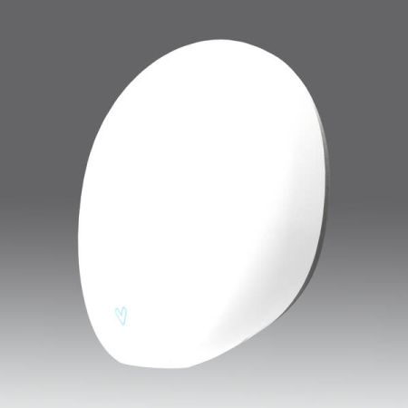 Everything Hand Dryers Pebble Plug & Play Hand Dryer White (iHEPA filter included) | EHDPPW001