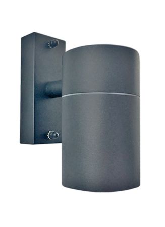 Hispec Down Wall Light Anthracite Grey Finish | HSLEDDL/GRY