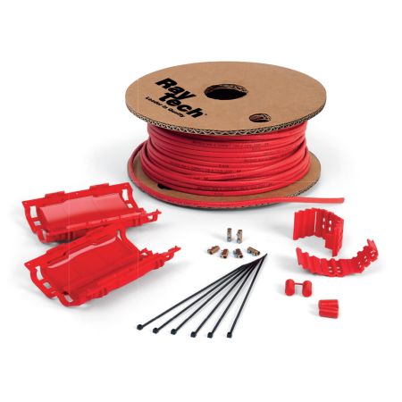 Raytech Ice Killer 2 self-regulating cable kit with Connection Side & Termination Kit | ICEKILLER2