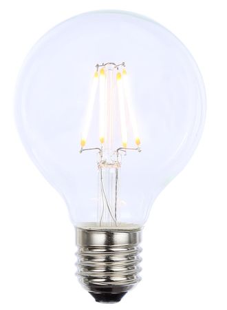 Forum Inlight INL-G80-LED-ES-CLR G80 E27 LED 2200K Filament Lamp 4W Clear