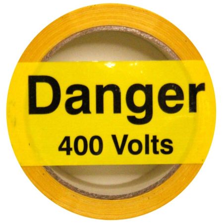 Industrial Signs Danger 400V Laminated 48 X 33M Tape | IS10233MR