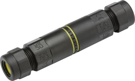 Knightsbridge IP68 24A Weatherproof Inline Connector with Lever Terminals 3 Pole | JB0013