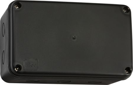 Knightsbridge IP66 Large Black Weatherproof Enclosure | JB009BK