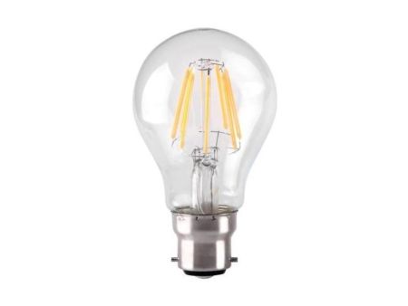 Kosnic 7w LED Filament GLS Clear Lamp BC/B22 2700K KFLM07GLSB22-CLR