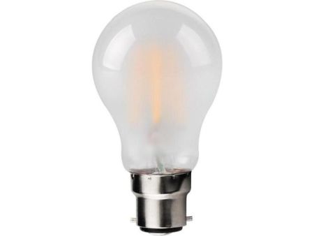 Kosnic 7w LED Filament GLS Frosted Lamp BC/B22 2700K KFLM07GLSB22-FRS