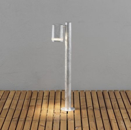 Konstsmide - Modena Bollard Fitting 7517-750 RAW Hot Dip Galvanised