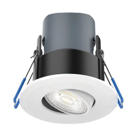 Kosnic Lighting MAU06TW Mauna Plus Tilt 6W CCT LED Downlight