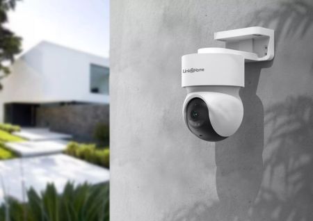 Link2Home Outdoor Smart PTZ Camera with Auto Tracking & Full Colour Night Vision | L2H-ODRCAMPT2