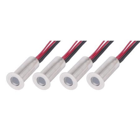 ELD Lighting LED-PL2-KIT4-NW Microdisc LED plinth 4 light kit – 4000K