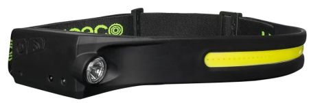 Luceco USB-C Flexible Rechargeable Head Torch with Motion Sensor | LILHF35P65