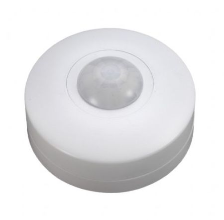Zinc Loca 360º Infrared Motion Sensor Surface Mounted White | ZN-25153-WHT
