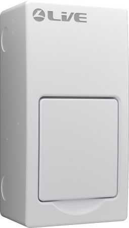 Live Electrical 4-Way Populated DP SPD Consumer Unit C/W 100A Main Switch | LSMC04SR/100