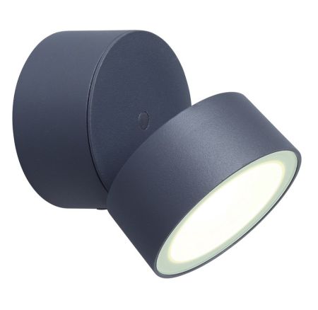 Lutec Trumpet 11w LED Adjustable Exterior Wall Light 6260gr