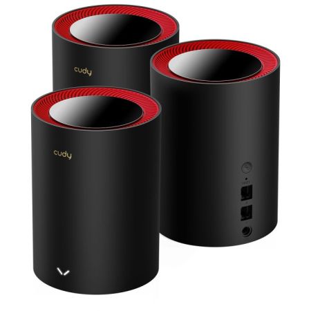 Cudy M3000 AX3000 Wi-Fi 6 Mesh Dual Band Router (3-Pack) | CUD-M3000-3PACK