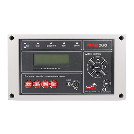 ESP MAGDUO Repeater Panel for MAGDUO 4 or 8 Zone Panels White | MAGDUOREP