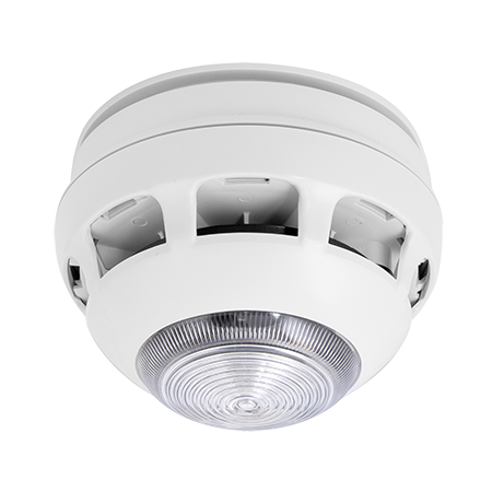 ESP FlexiPoint Two Wire Fire Alarm Detector with Sounder & Strobe | MAGDUOSHDSS
