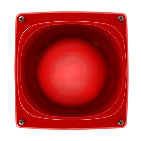 ESP MAGDUO IP55 Two Wire Fire Alarm Sounder for MAGDUO Red | MAGDUOSRIP55