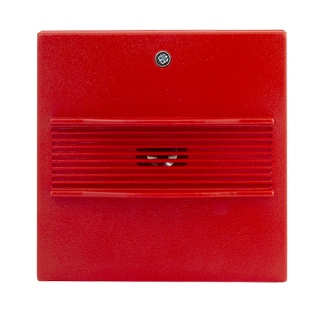 ESP MAGDUO Two Wire Wall Mounted Fire Alarm Sounder Red | MAGDUOSRSQ